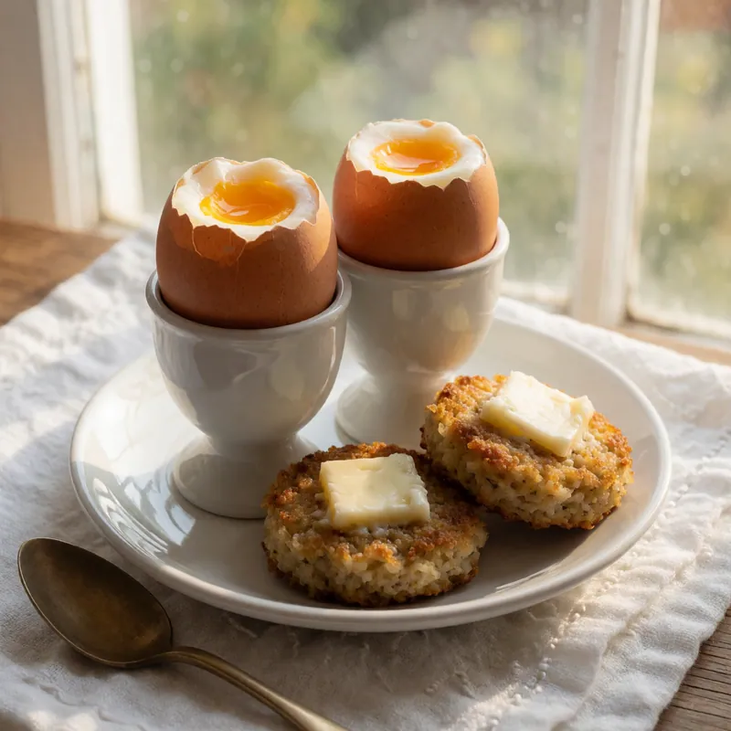 Breakfast at the inn — detail