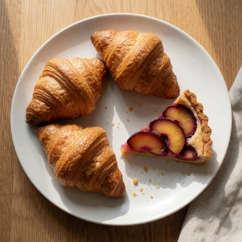 Breakfast at the inn — detail