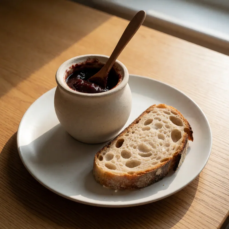 Breakfast at the inn — detail