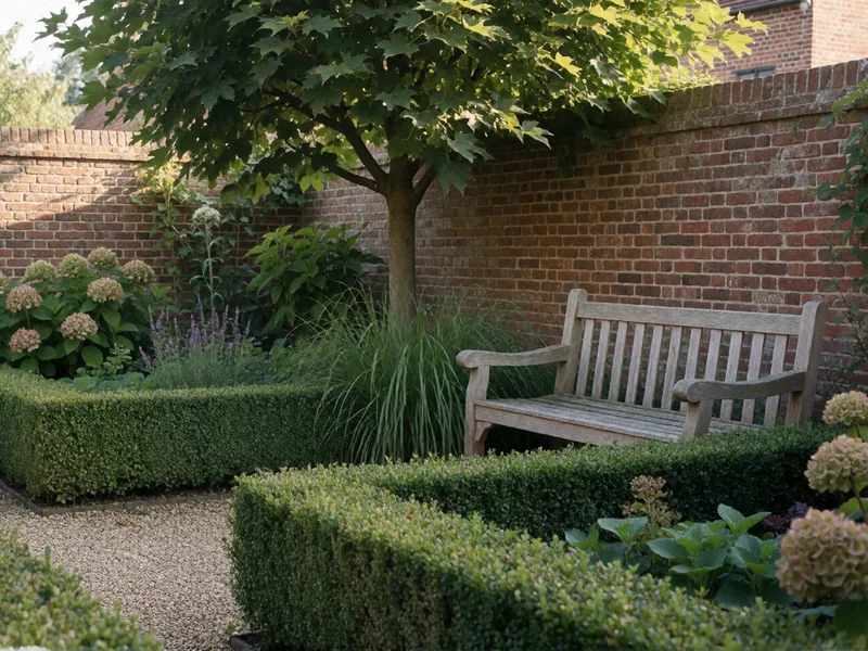The garden on a September morning